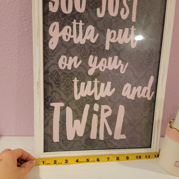 Inspirational Pink and Gray Wall Art - Picture 4 of 10